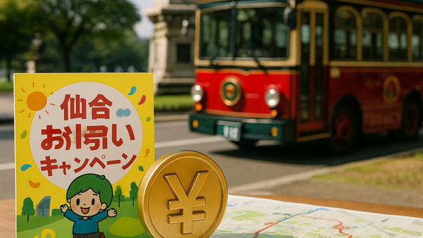 仙台市の割引キャンペーンとるーぷる仙台を、当社がやさしく伴走