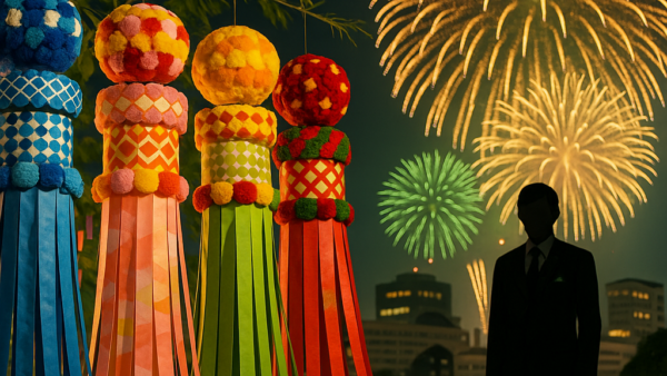 仙台市のイベント情報:8月の仙台七夕と広瀬川花火祭